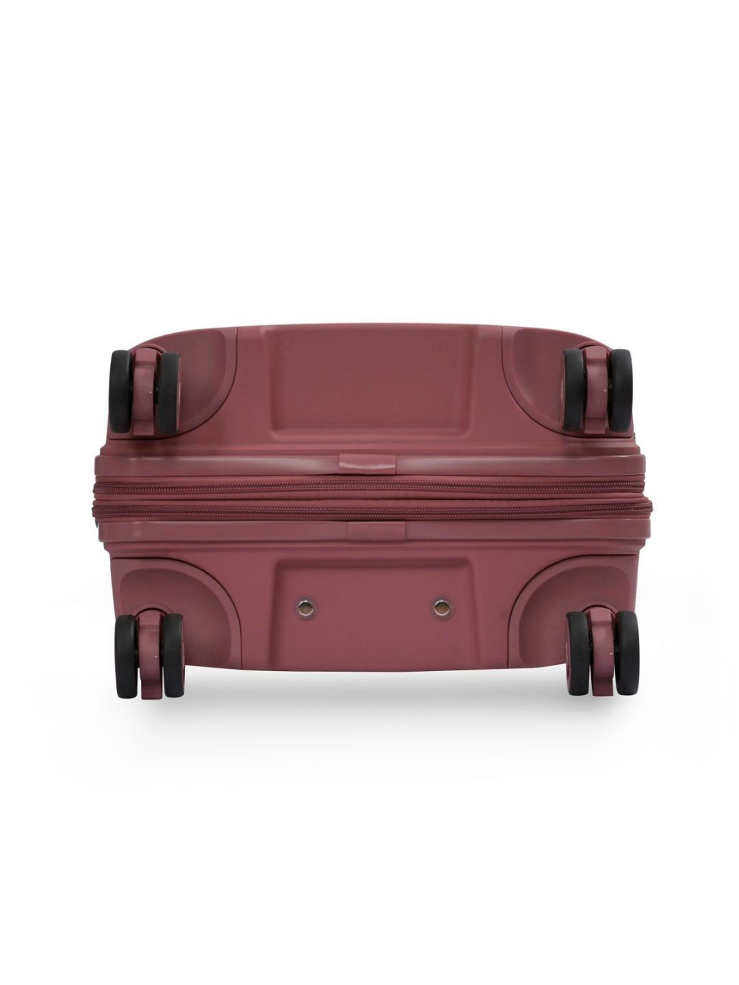 United Colors of Benetton Galaxy Pink Textured Hard Cabin Trolley Bag - 55 Cm