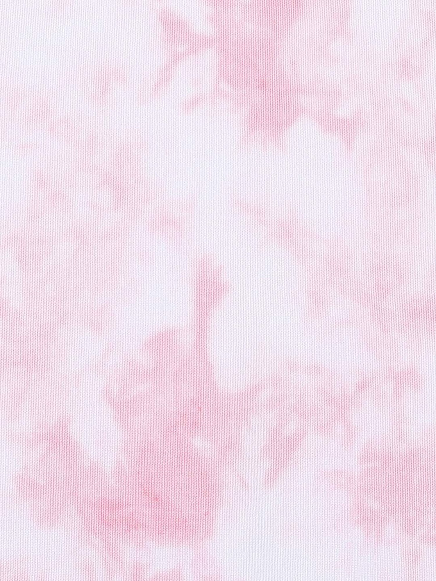 Fame Forever by Lifestyle Kids Pink & White Cotton Over Dyed Full Sleeves Sweater