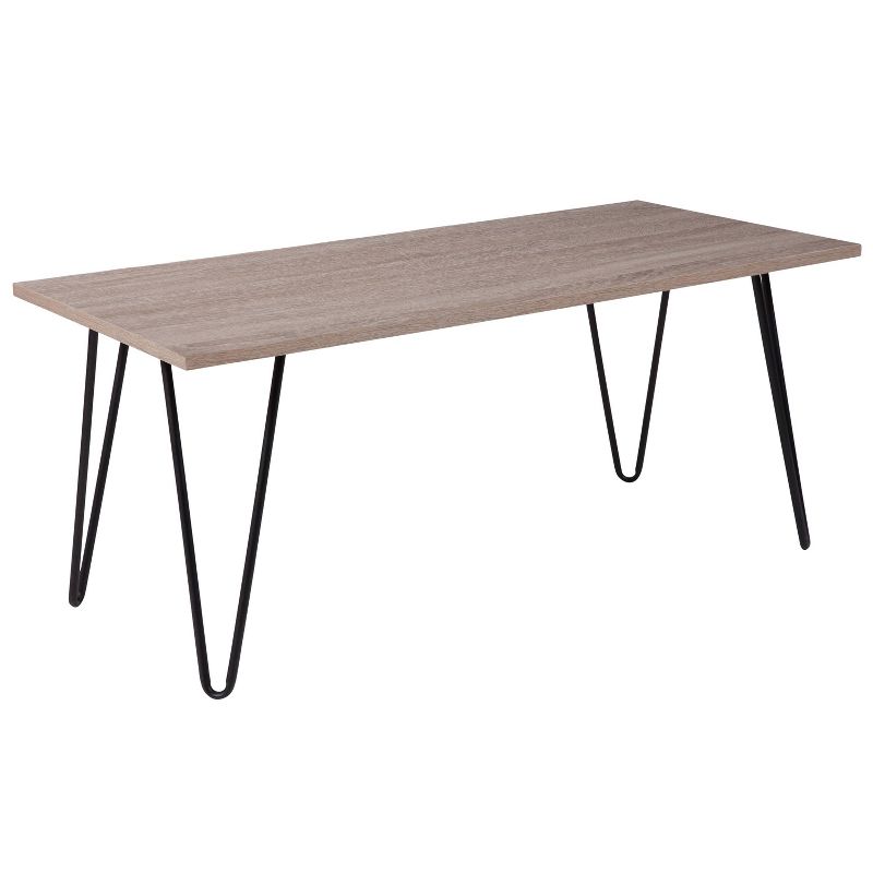 Oak Coffee Table Brown - Riverstone Furniture