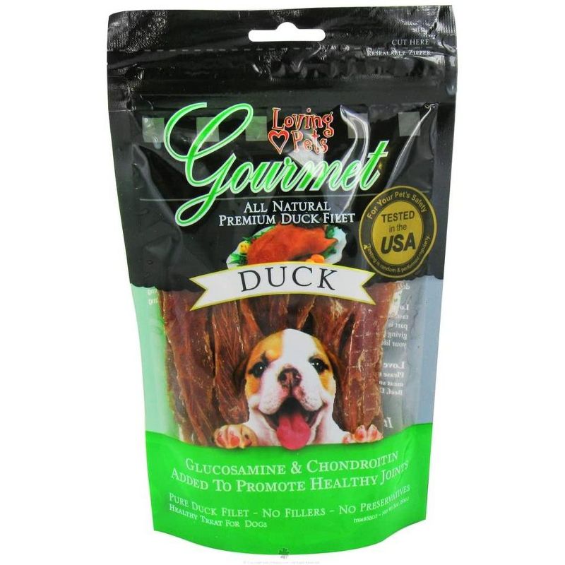 Loving Pets Gourmet Duck Jerky (3 oz Pack)