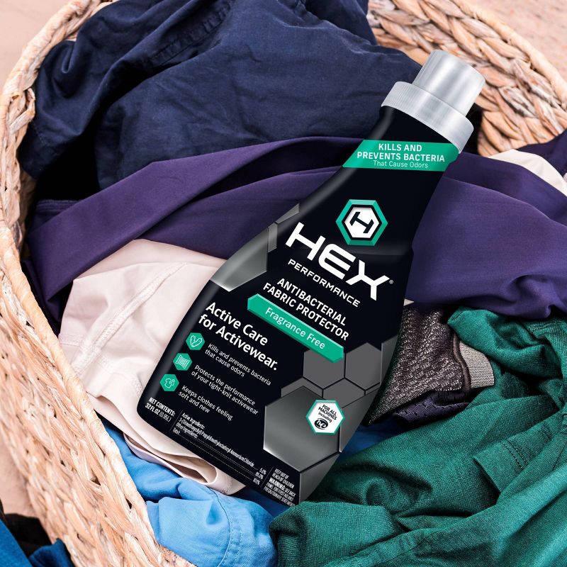 HEX Performance Antibacterial Fragrance Free Fabric Protector - 32 fl oz