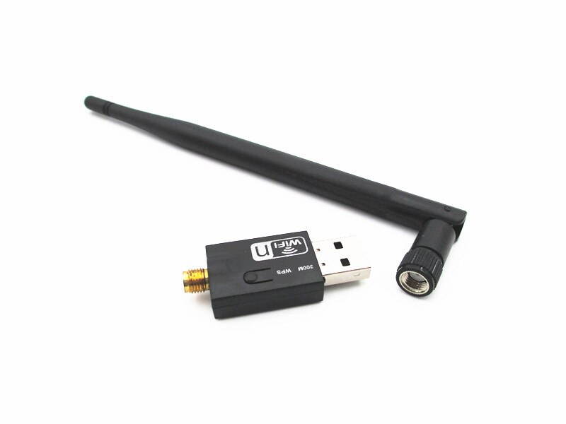 1 pcs 300Mbps 802.11N/G/B Wireless USB WiFi Adapter Dongle Antenna Network LAN Card