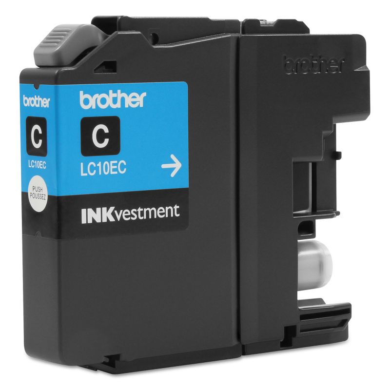 Brother LC10EC INKvestment Super High-Yield Ink Cyan 