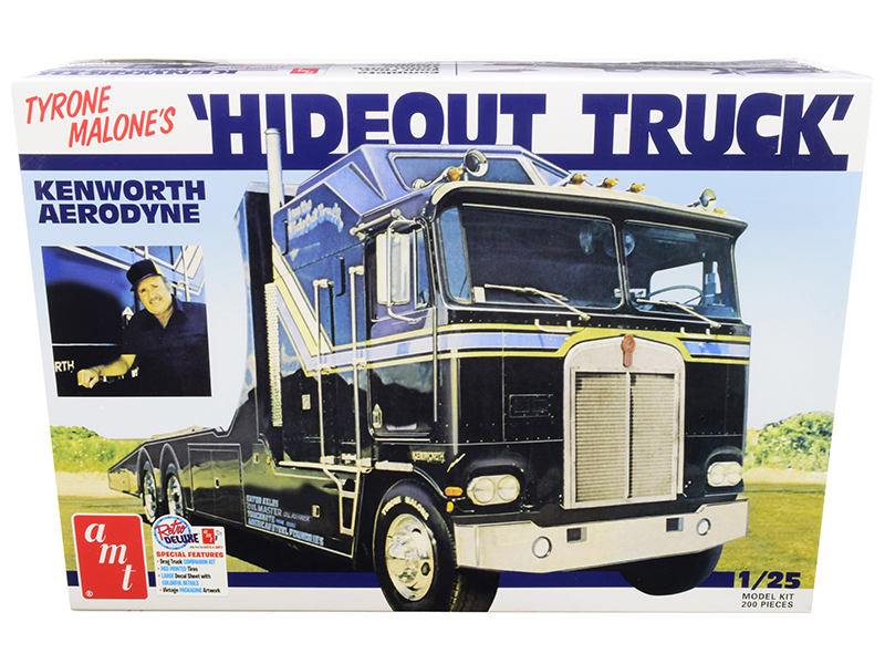 Kenworth W900 Truck Tractor Black 1/32 Diecast Model by New Ray