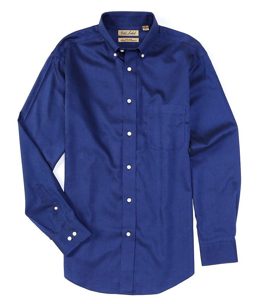 Visconti Big & Tall Check Skulls Print Long-Sleeve Woven Shirt