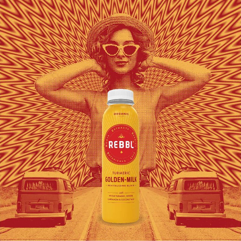 Rebbl Elixir Organic Turmeric Golden Coconut Milk - 12oz
