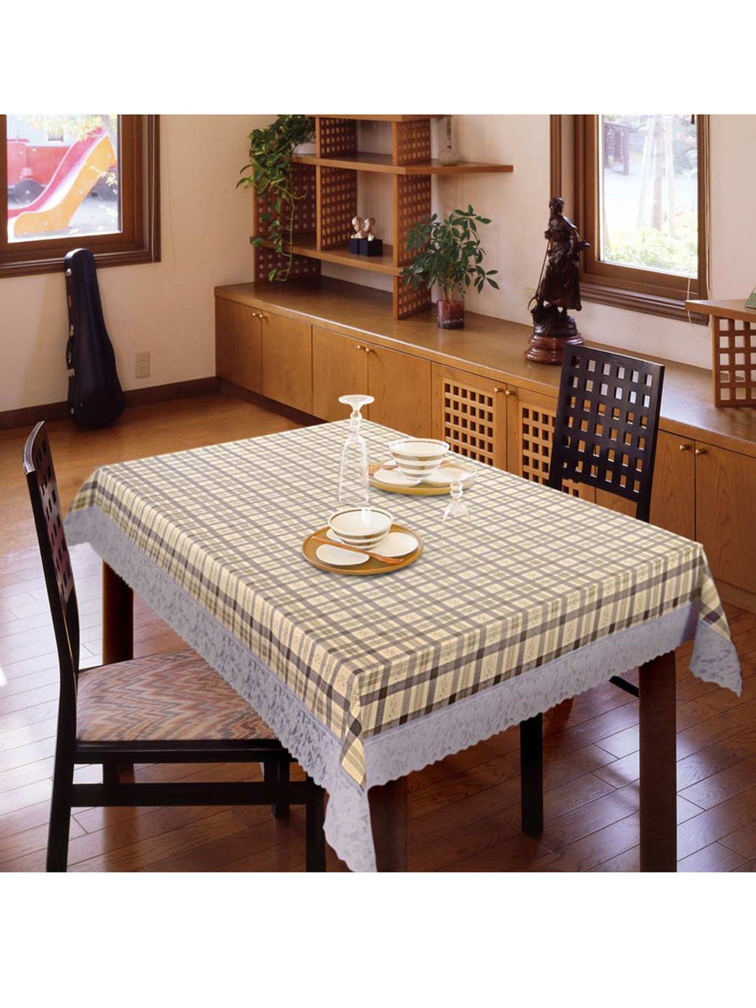 Freelance Beige PVC Set of 1 Table Cloth