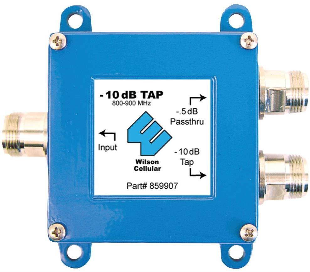 1 - 10dB Tap with 0.5dB Pass Thru with N Female Connectors, -10dB tap, 700MHz - 2,300MHz, 859907