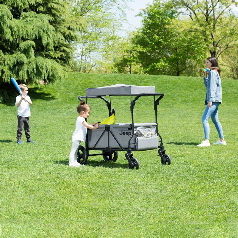 Larktale Caravan Stroller Wagon Chassis - Mornington Gray