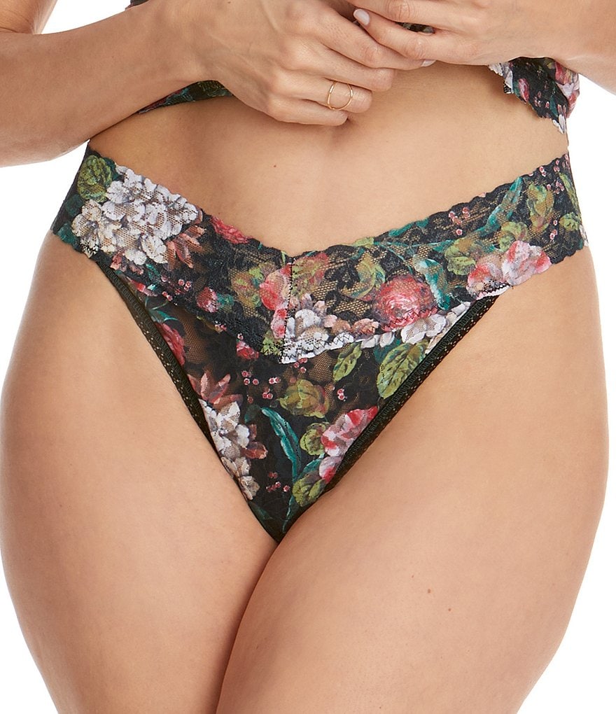 Hanky Panky Baroque Blooms Original Rise Thong