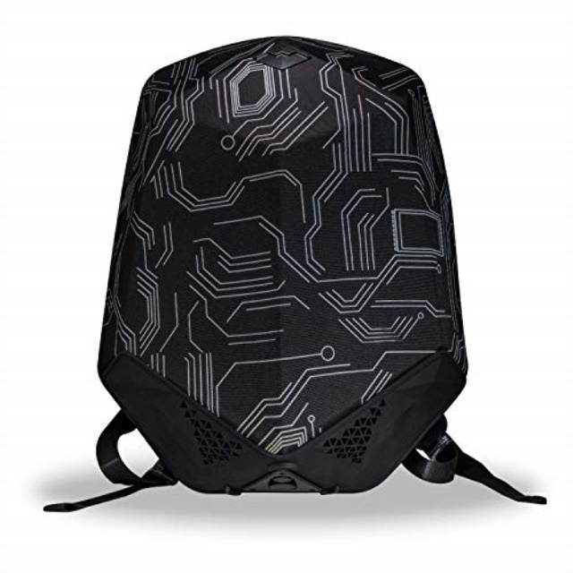 clearon electric bluetooth backpack speaker | portable charger, edr speaker, nylon eva hardshell waterproof material & modern swag design circuit