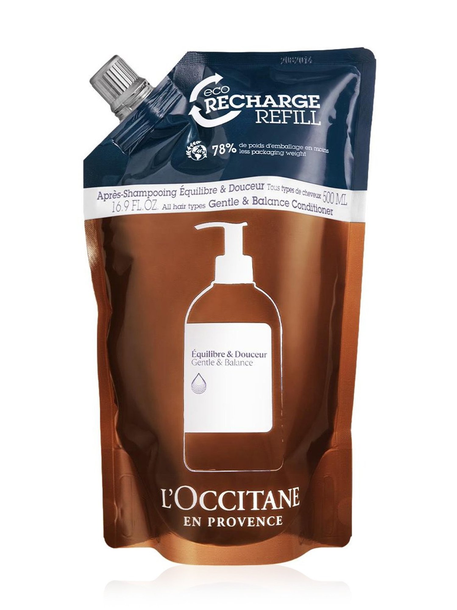 L'Occitane En Provence Gentle & Balance Conditioner Eco Recharge Refill - 500 ml