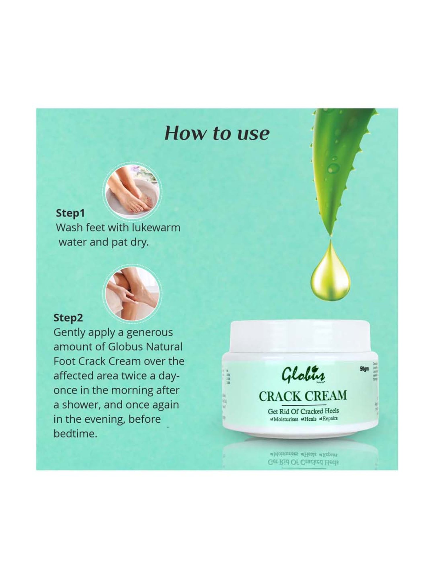 The Hade Calendula Foot Cream - 50 gm