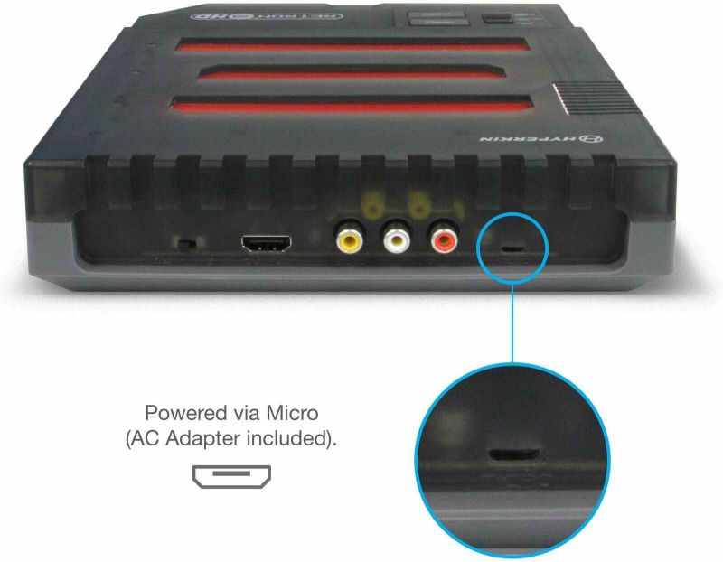 Hyperkin RetroN 3 HD 3-in-1 Retro Gaming Console for NES, Super Famicom, and Genesis/ Mega Drive (Space Black) - Sega Ge