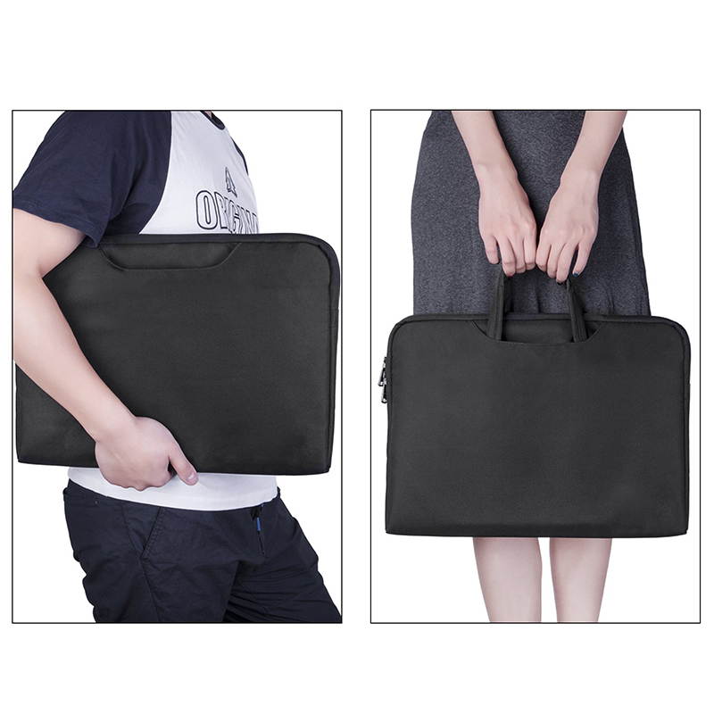 Laptop Sleeve Bag Handbag 14 Inch Carrying Case, 360&deg; Protective Computer Bag, Waterproof Shockproof Durable, Black