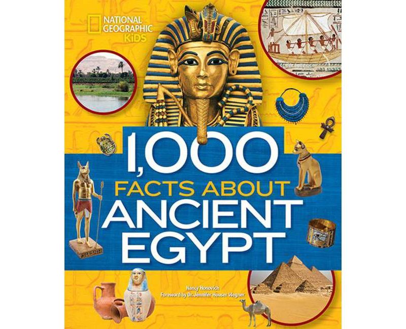 1,000 Facts about Ancient Egypt - by  Nancy Honovich (Hardcover)