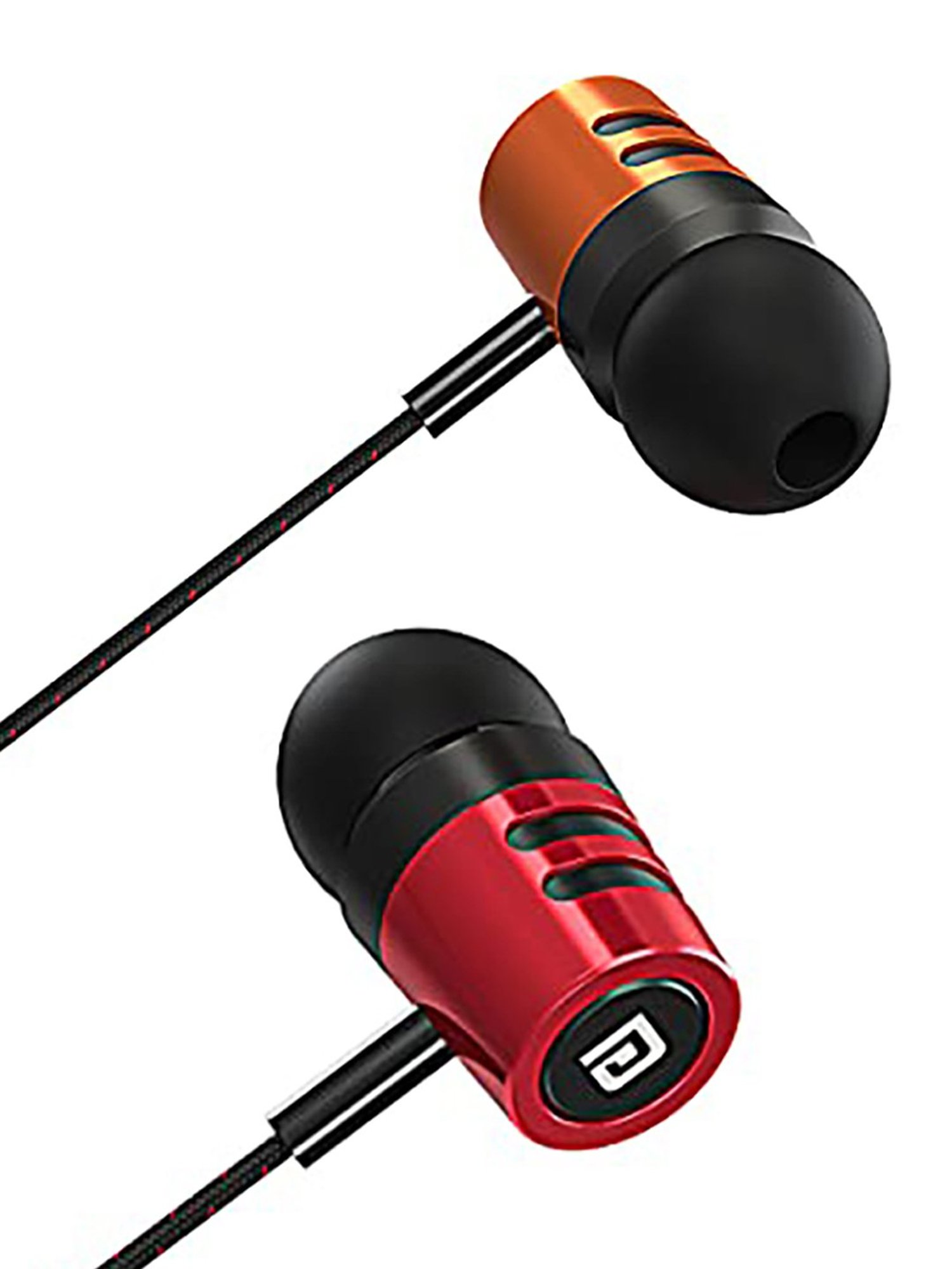 Portronics Ear 2 POR-1371 Wired Earphone with Mic (Black)