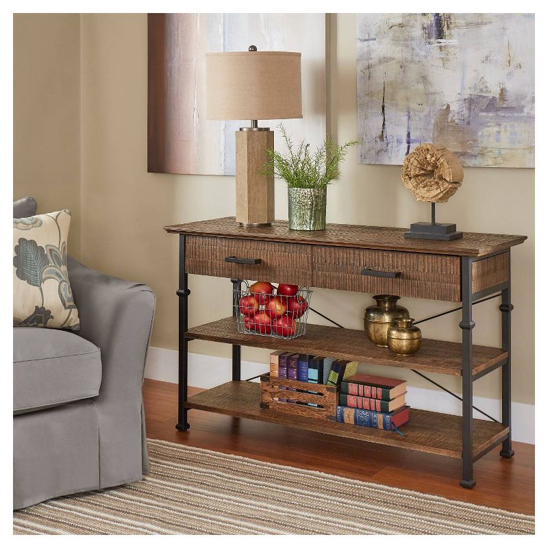 Ronay TV Stand - Dark Brown - Inspire Q