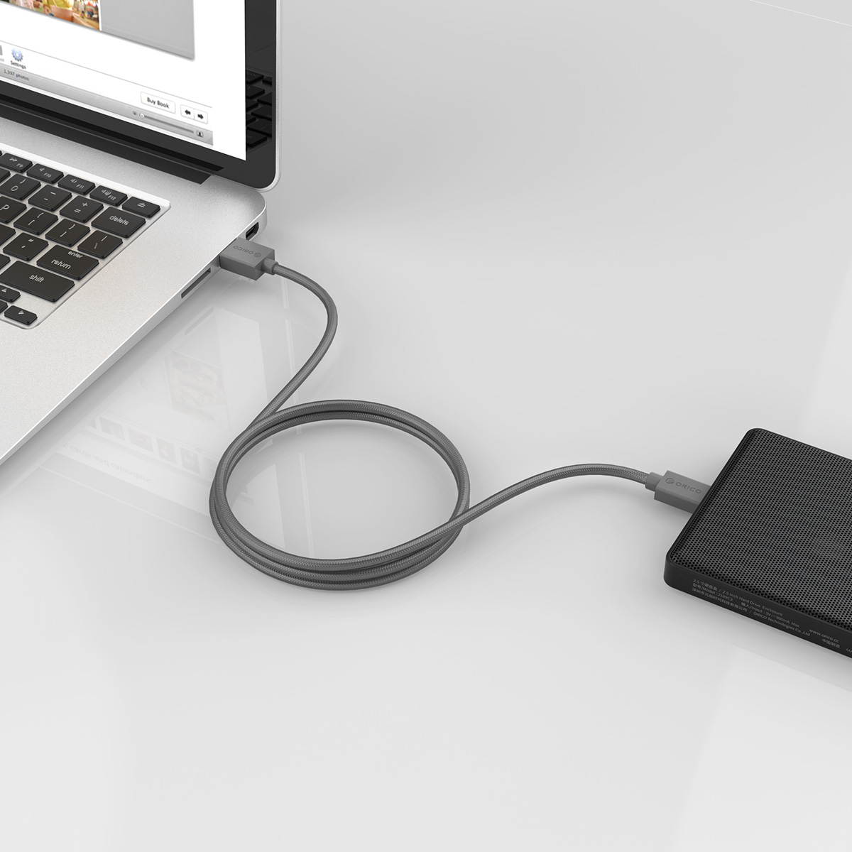 ORICO USB2.0 To Type C Cable USB 2.0 Type A to USB 3.1 Type &ndash;C gold plated Cables 1.64ft - 6.6ft 0.5m - 2m For Phones,  Laptops