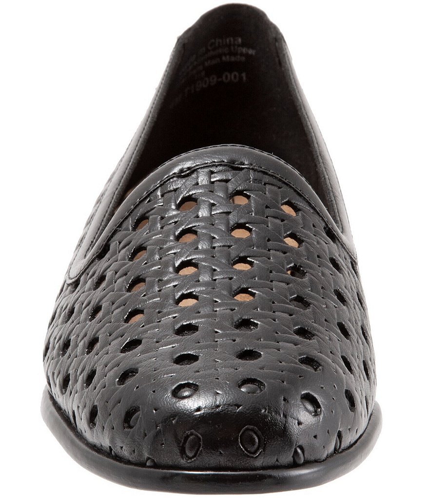 Trotters Liz Woven Leather Loafers