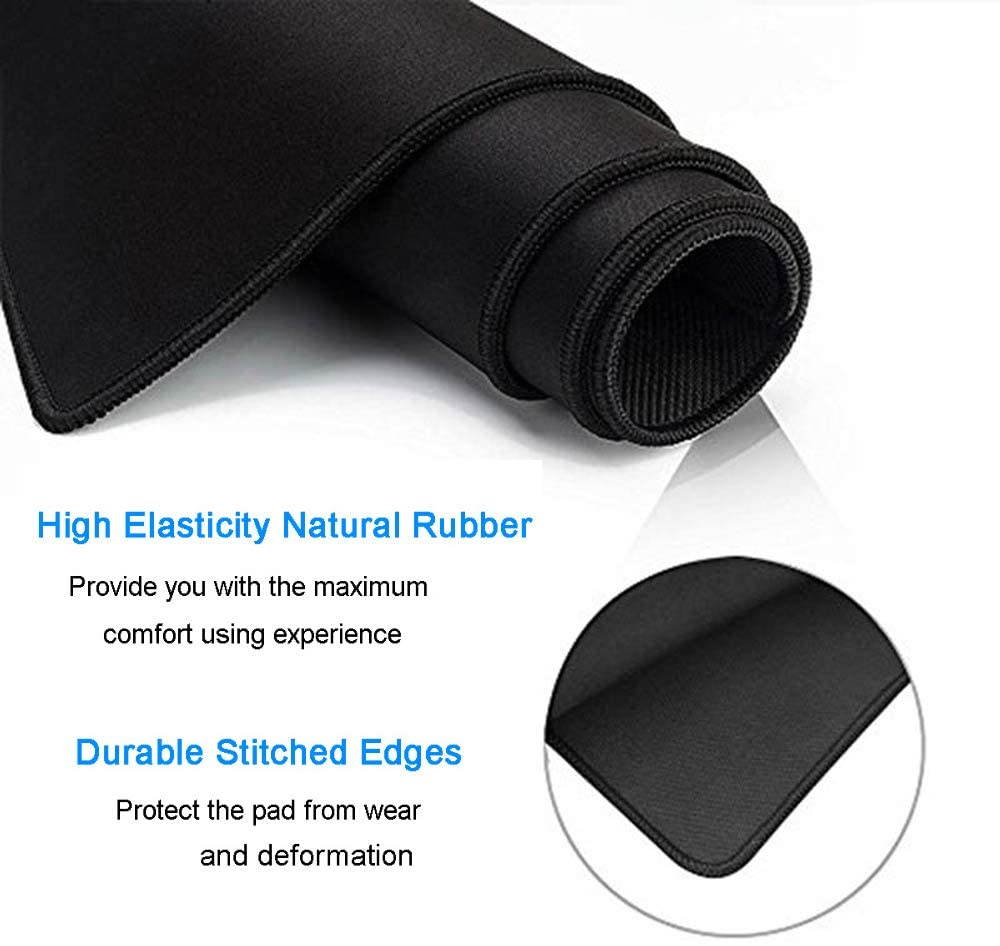 Large Mouse Pad Extended Speed Gaming Mouse Pad Fly Dragon Mouse Pad Gamer Office Computer Mouse Mat (A-Red)