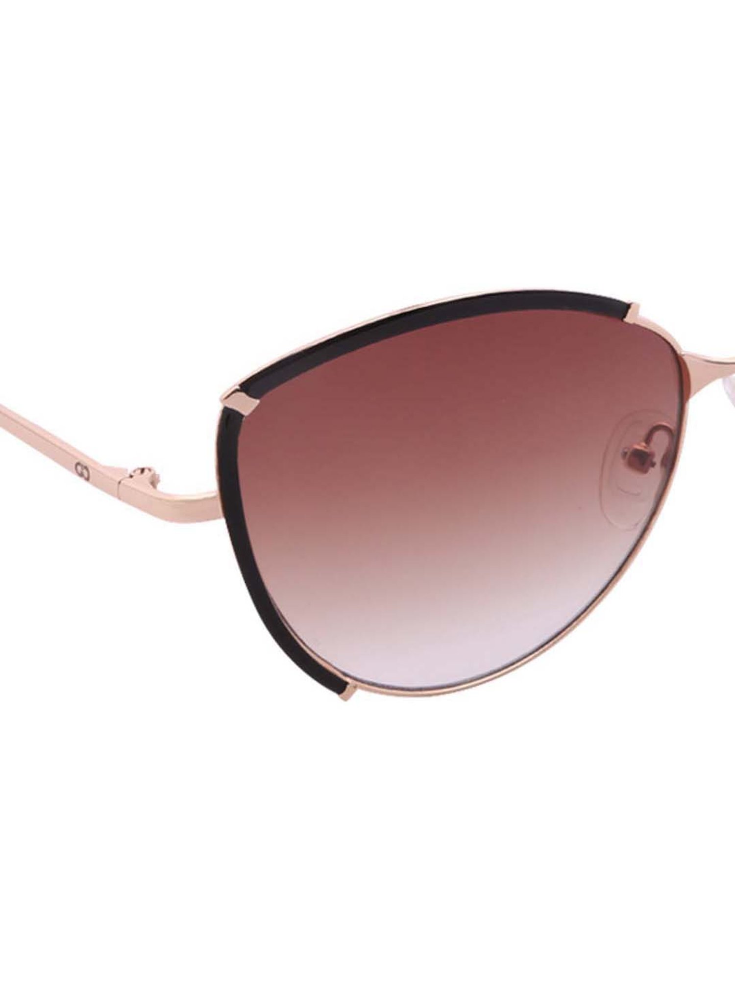 Gio Collection GL5052C07 Brown Cat Eye Sunglasses