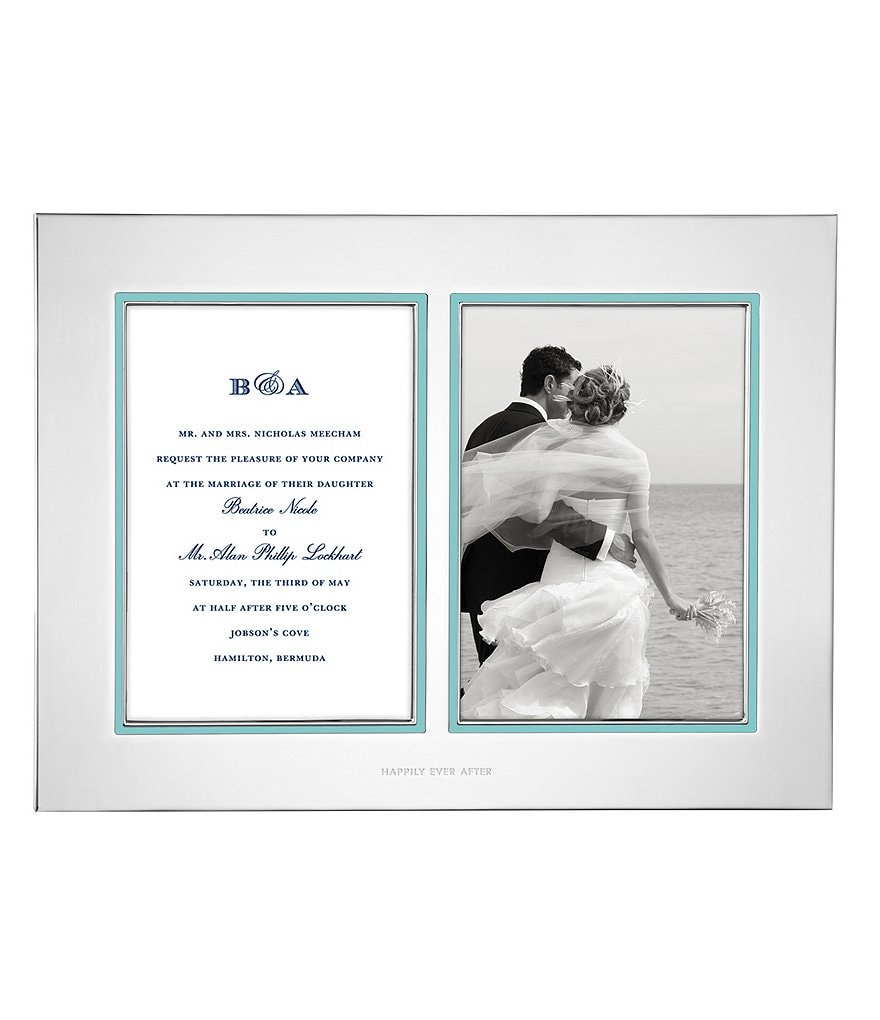 kate spade new york Take the Cake Double Wedding Invitation Frame