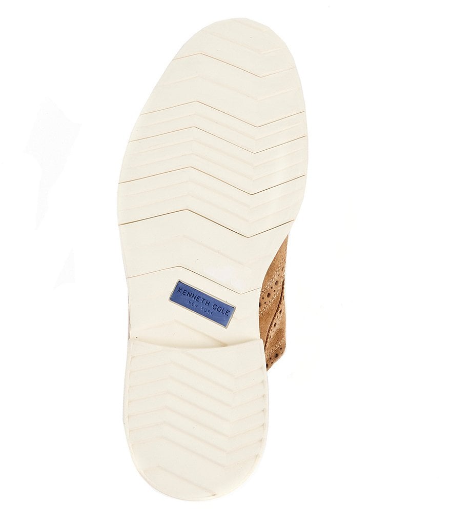 Kenneth Cole New York Men's Kieran Suede Flex Lace-Up Oxfords