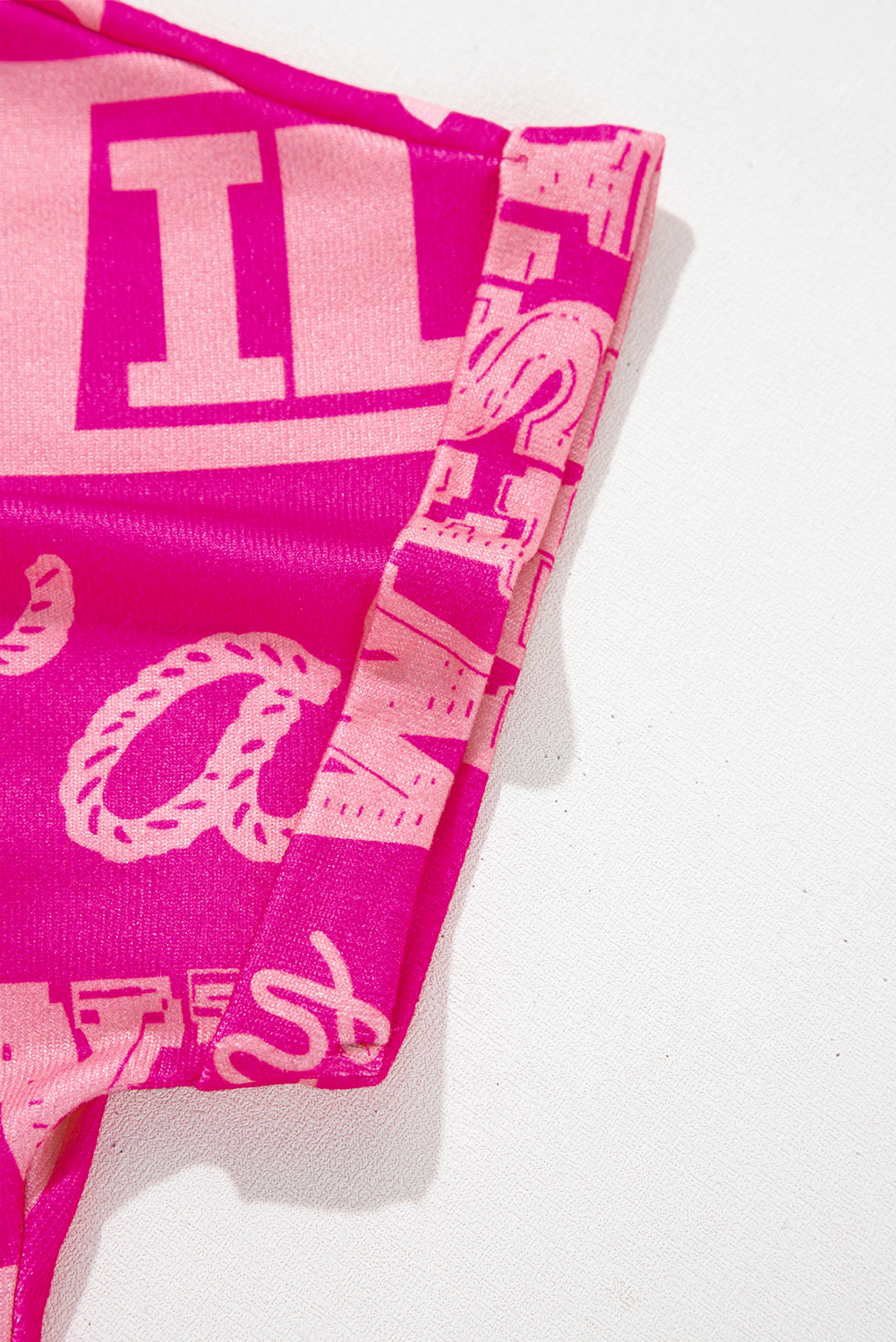 Red Cheetah Print Casual Short Sleeve Crew Neck T Shirt