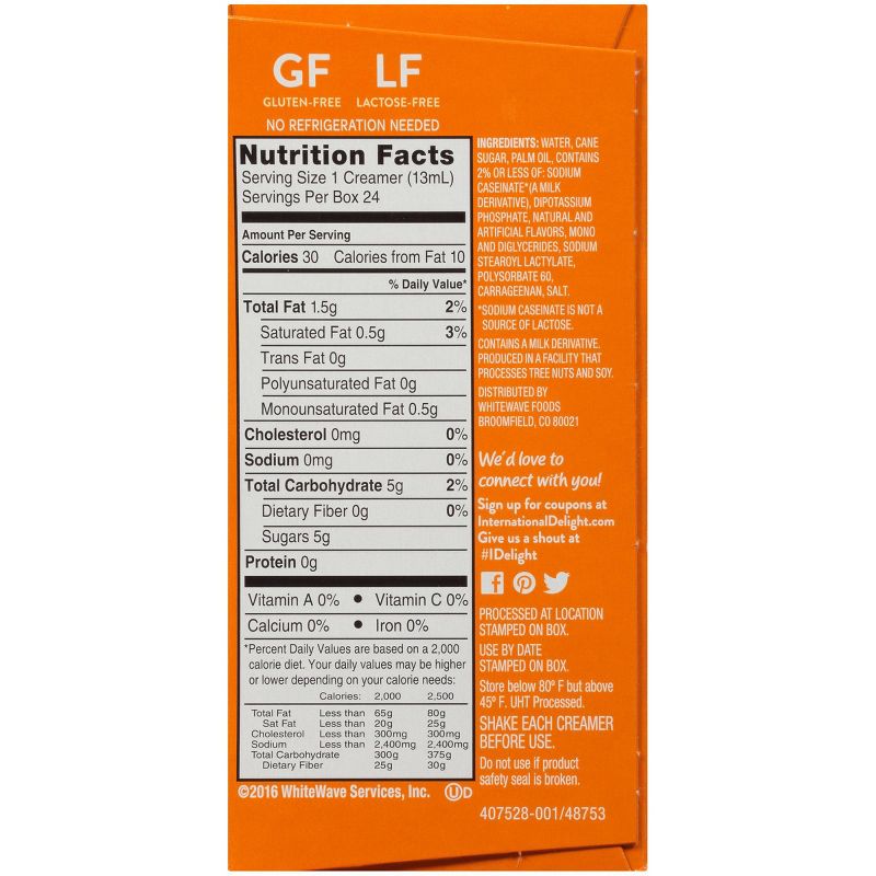 International Delight Caramel Macchiato Coffee Creamer - 24ct