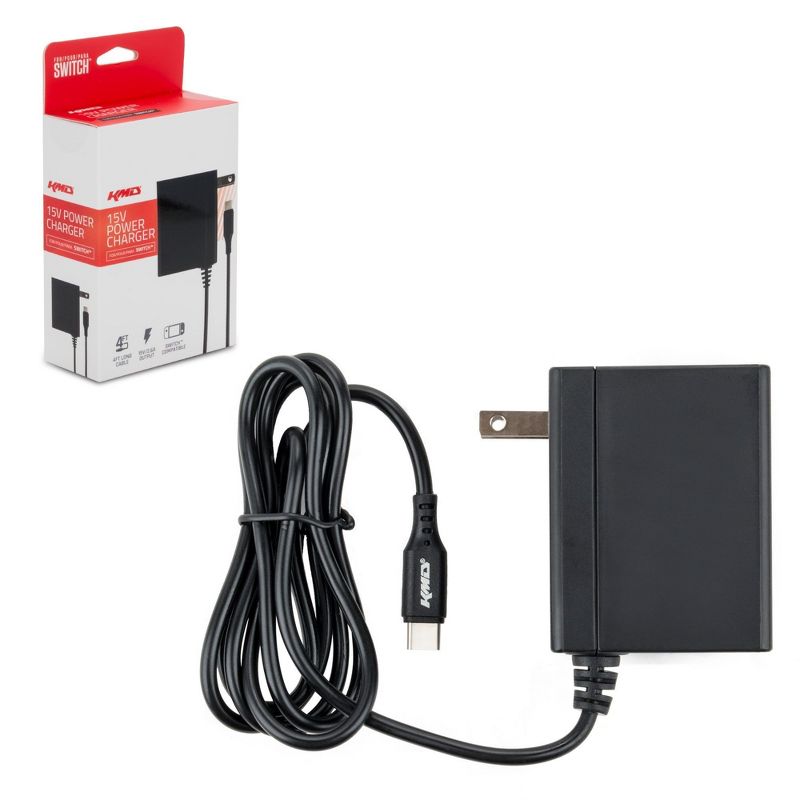 KMD Nintendo Switch AC Power Adapter
