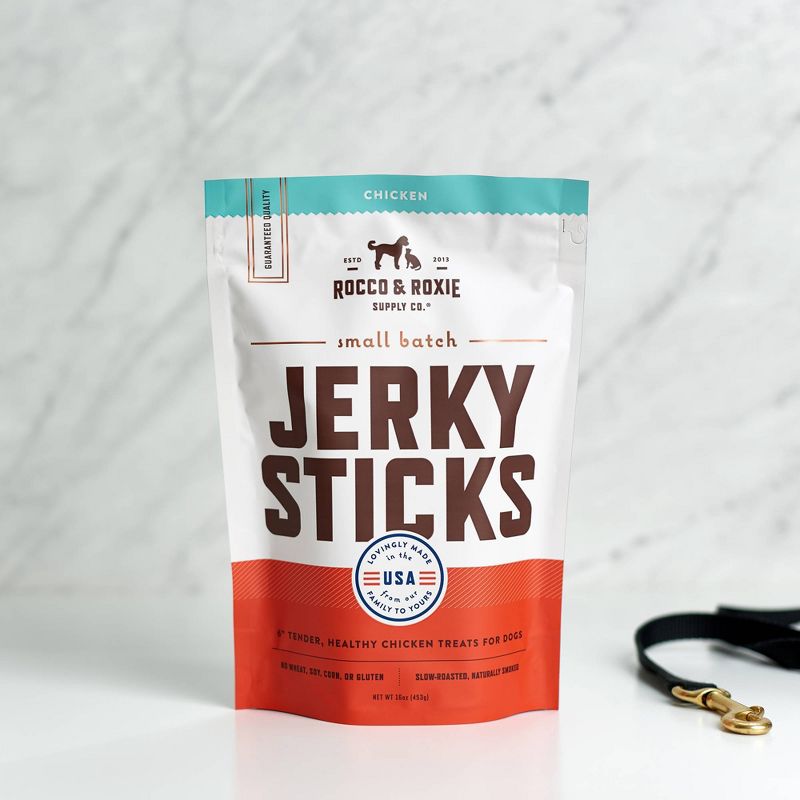 Rocco & Roxie Supply Co. Chicken Jerky Sticks Dog Treats - 16oz