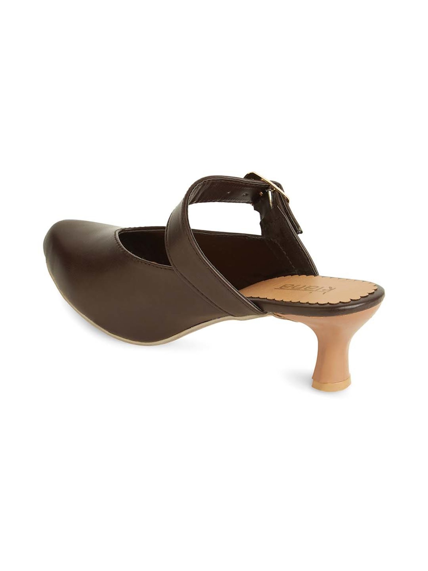 Kiana Women's Choco Brown Mule Shoes