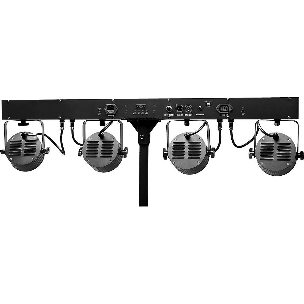 Stagg Performer Light Set RGBW LED System with Stand Black