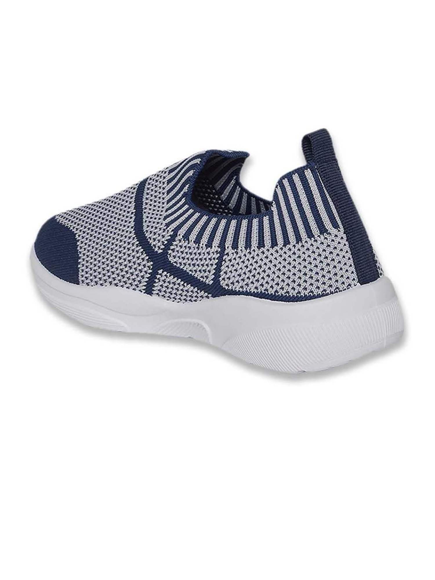 Pantaloons Junior Blue & White Casual Slip-Ons