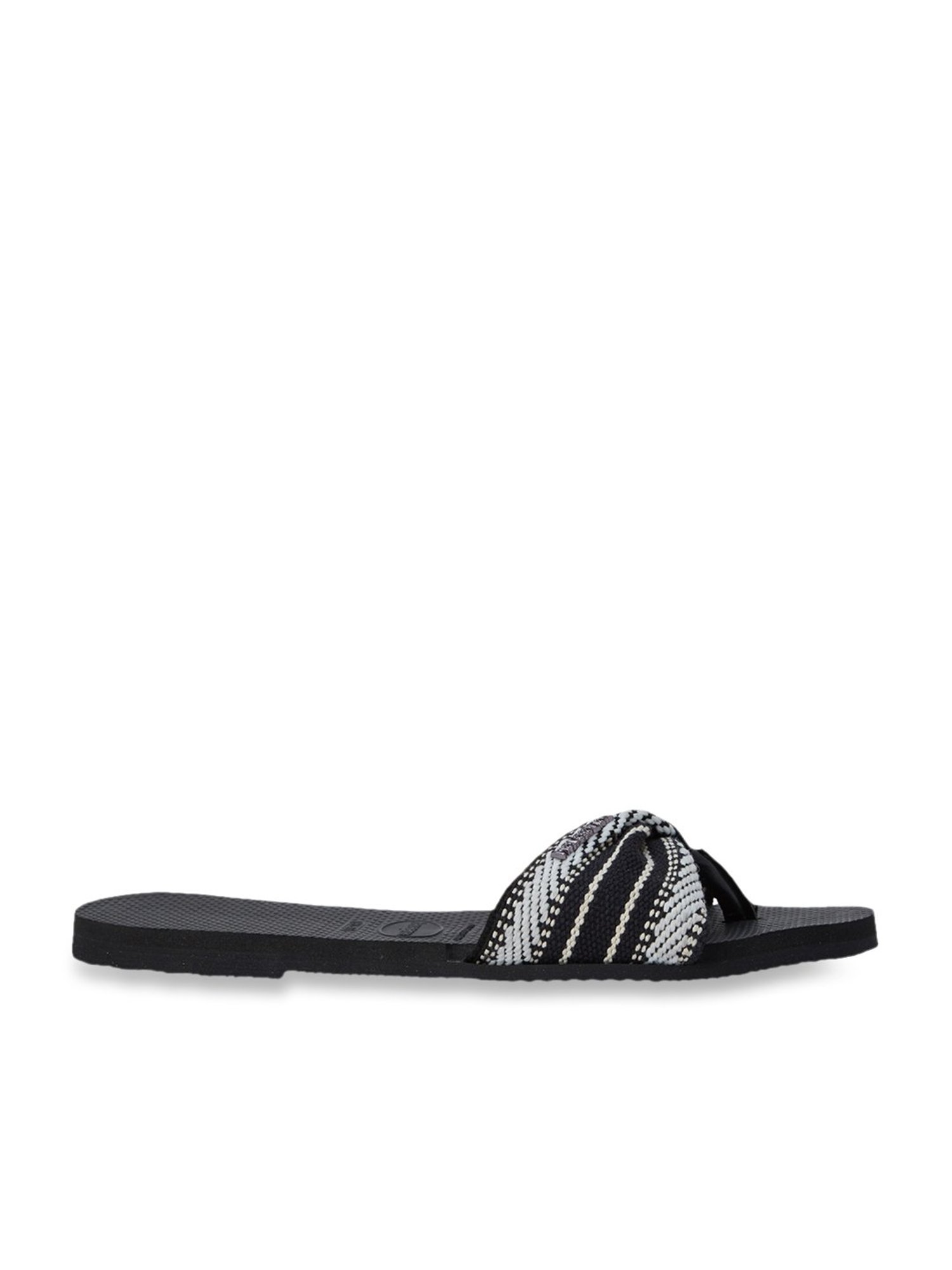Havaianas You St Tropez Fita Black Thong Sandals
