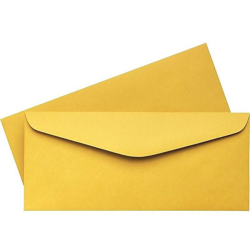 Quality Park Kraft Envelope #14 5 x 11 1/2 Brown Kraft 500/Box 11562