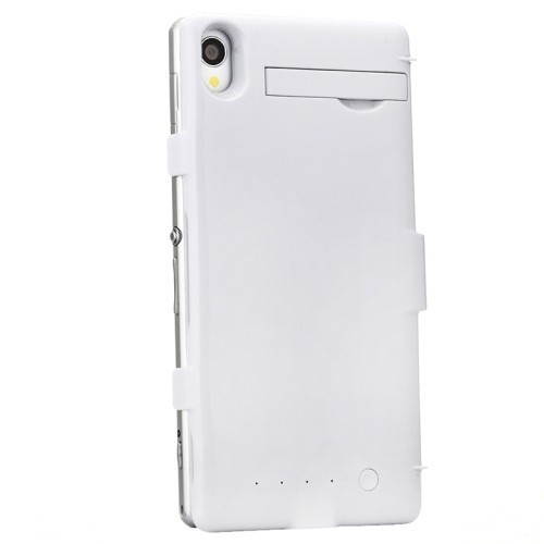 3200mAh Backup Battery Case Cover for Sony Xperia Z3 External Battery Case Stand Backup Charger Cover Power Bank