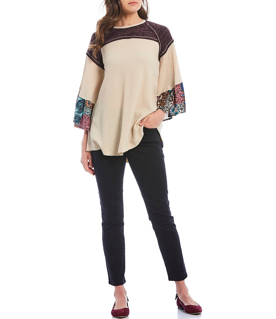 NYDJ Sheri Slim Double Button Fly Ankle Jeans