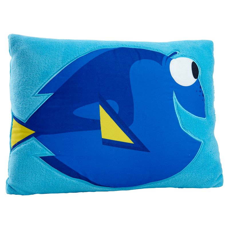 Finding Dory Blue Throw Pillow (16"x12")