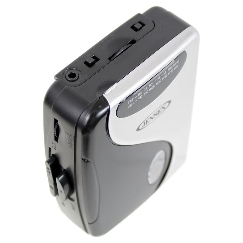 Jensen Portable Stereo Cassette Player with AM/FM Radio (SCR-68C)