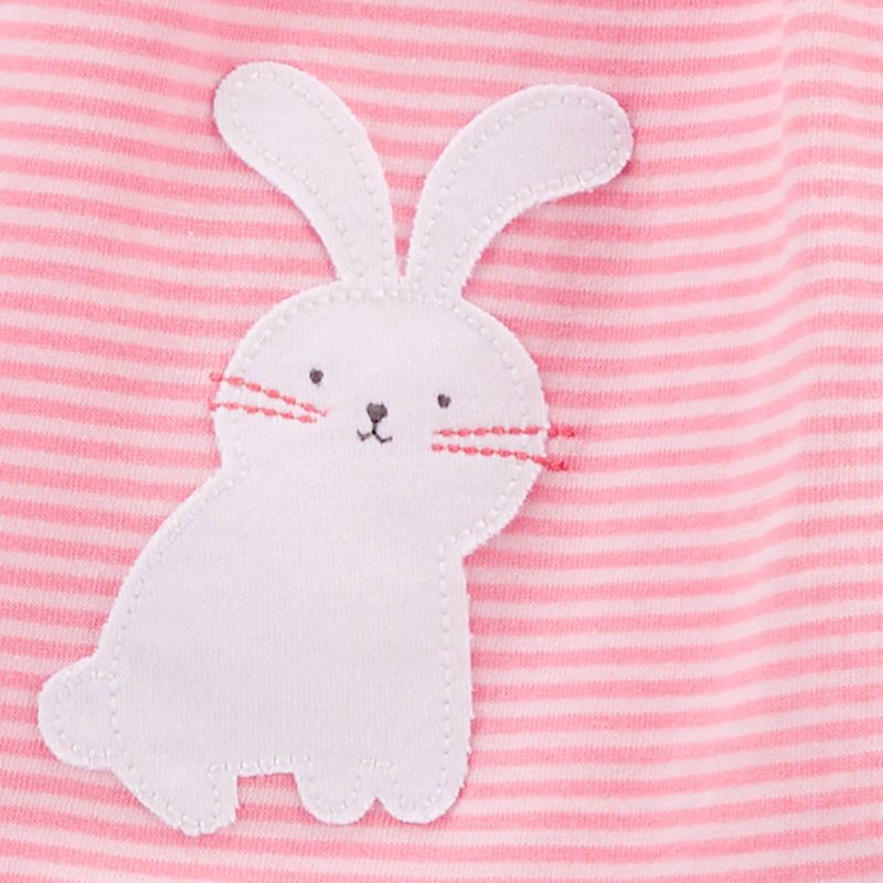 Baby Girls' 2pc Bunny Pocket Top & Bottom Set - Just One You® made by carter's Pink 3M
