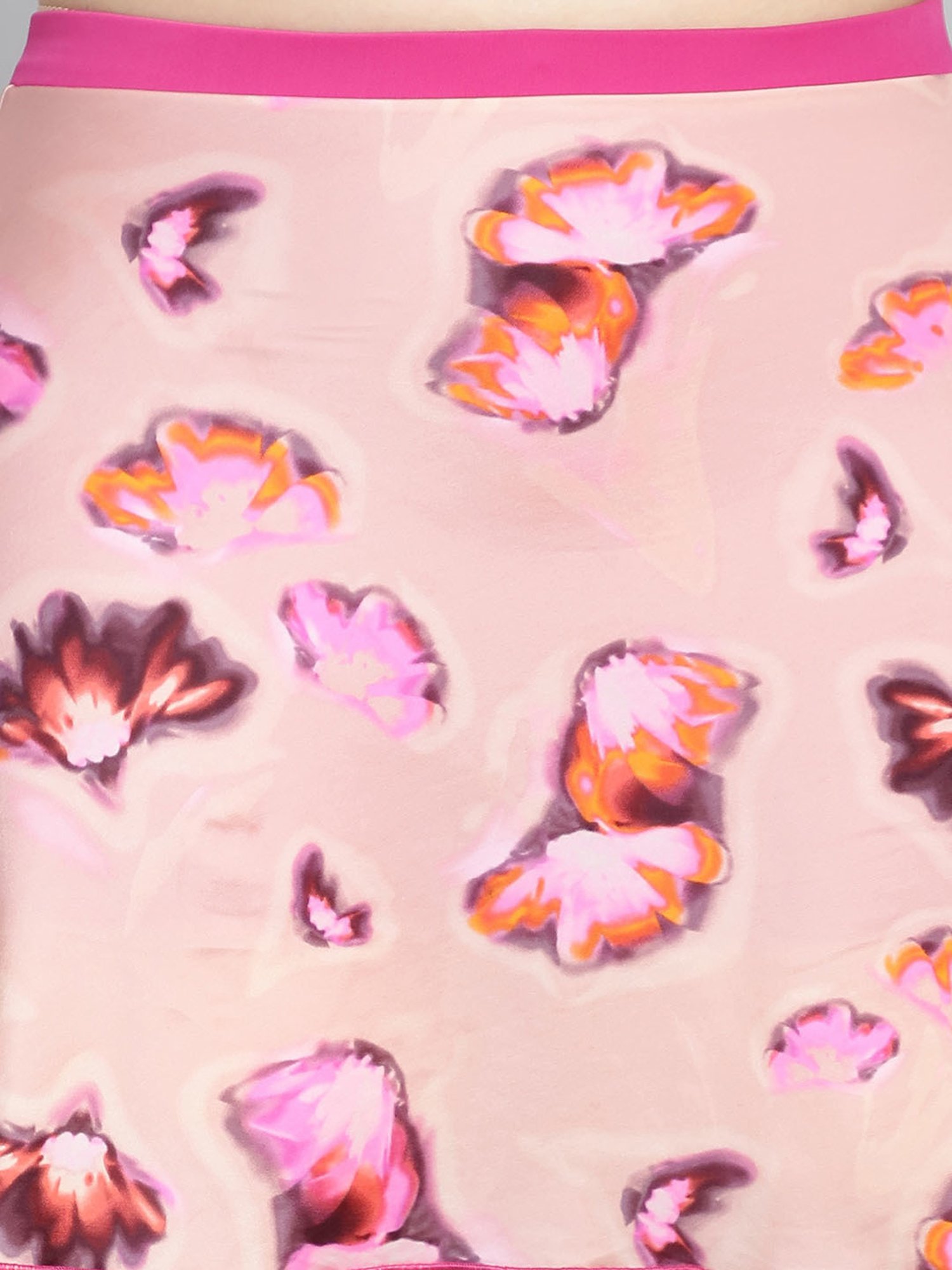 Cukoo Pink Floral Print Swimwear Set