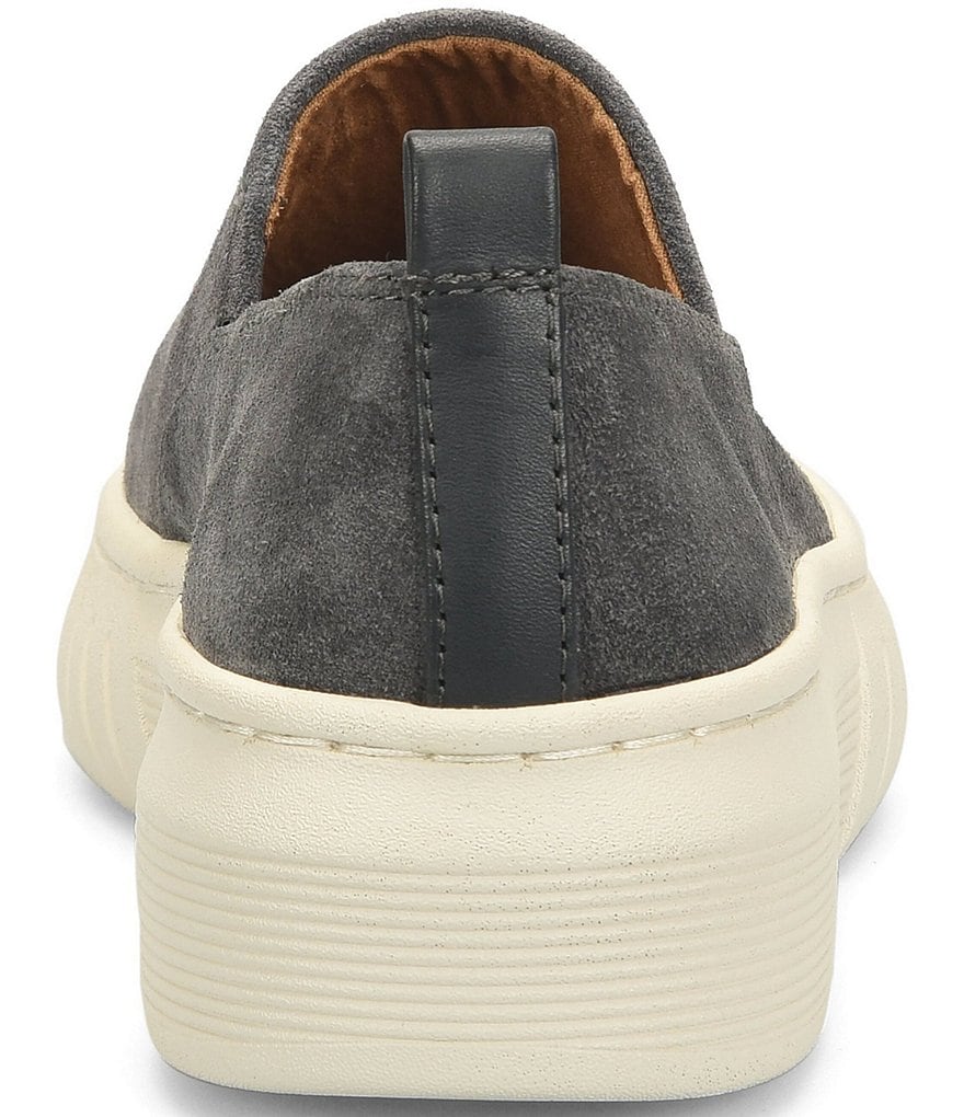 Sofft Potina Suede Slip-On Wedge Sneakers