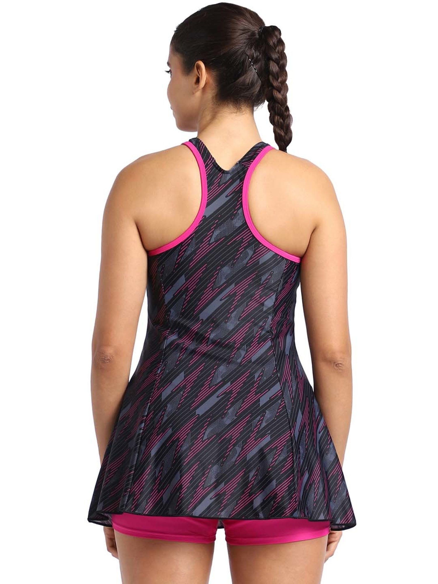 Speedo Black Printed Swimwear