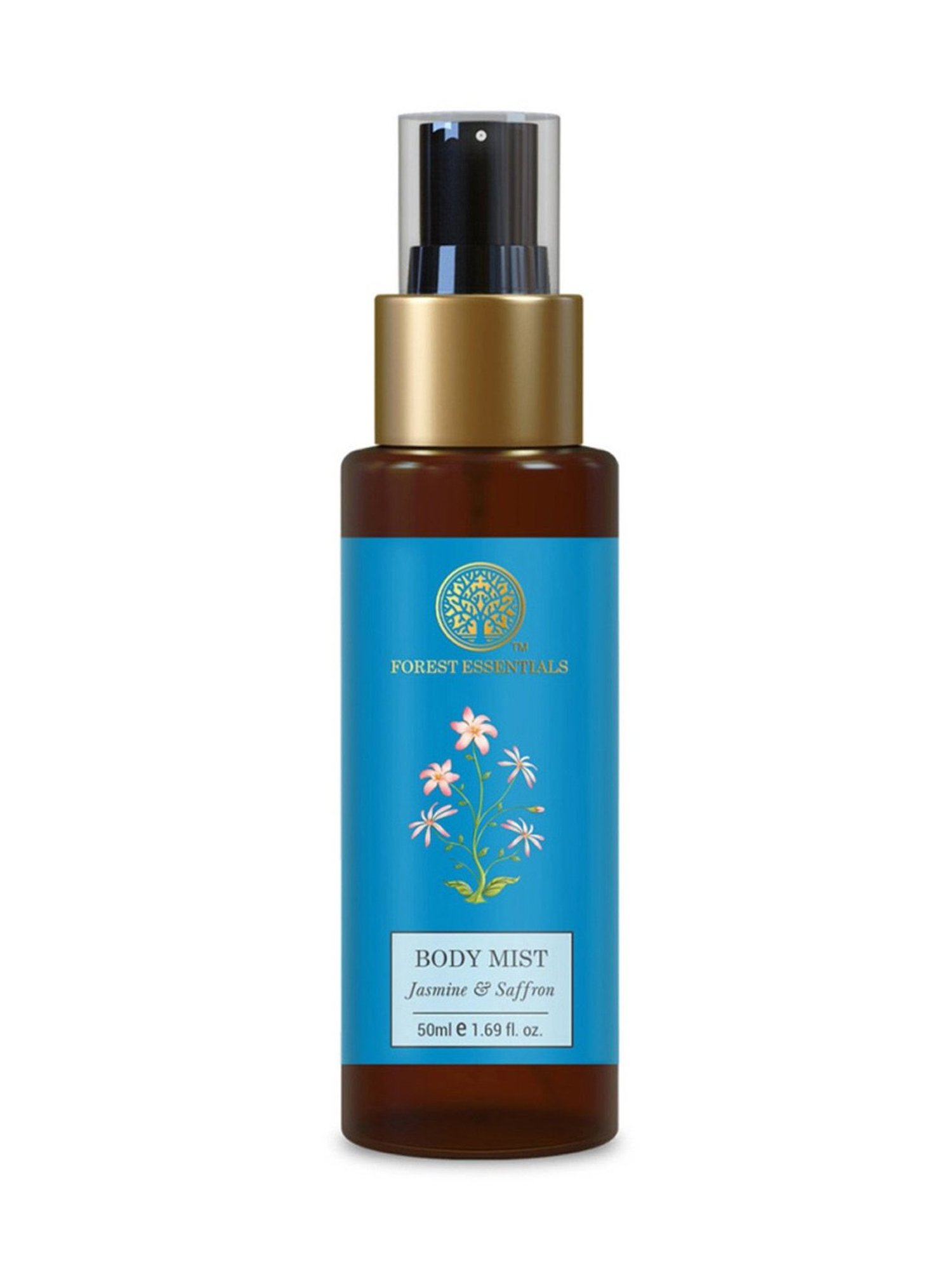 Forest Essentials Jasmine & Saffron Long Lasting & Intense Body Mist - 50 ml