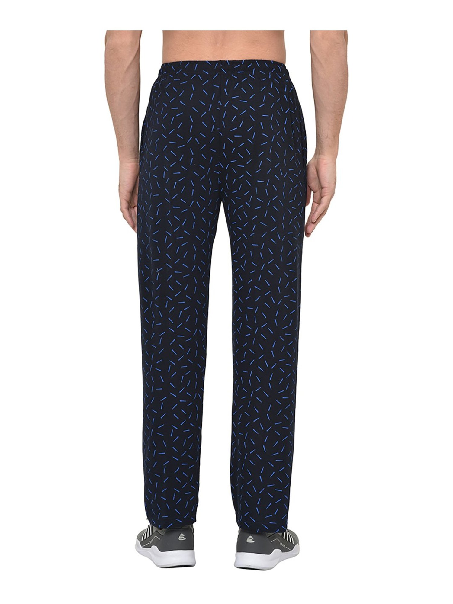 Vimal Jonney Multicolor Cotton Trackpants - Pack of 2