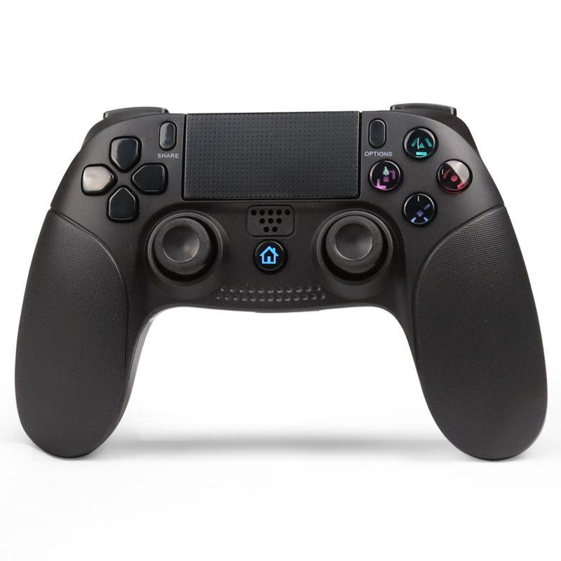 PrtJoy Wireless Bluetooth Controller For Ps4/Pro/Slim Game Controller Dual Vibration Gamepad Controller Remote Joystick Built-in Speaker/Gyro/Touch Panel/Stereo Headphone Jack/Functional LED Indicator