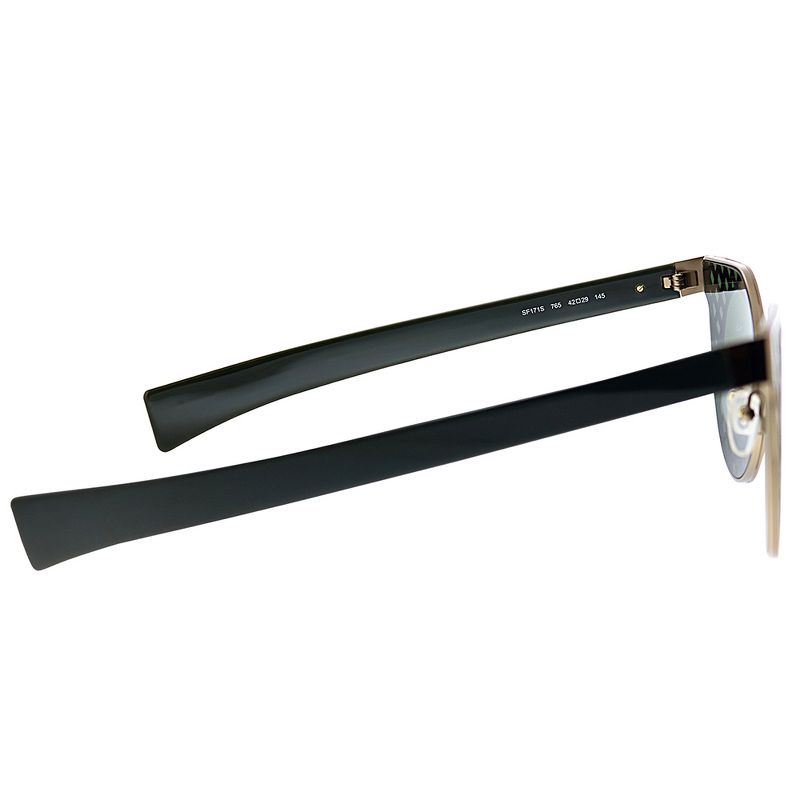 Salvatore Ferragamo SF 171 765 Unisex Round Sunglasses Copper 42mm