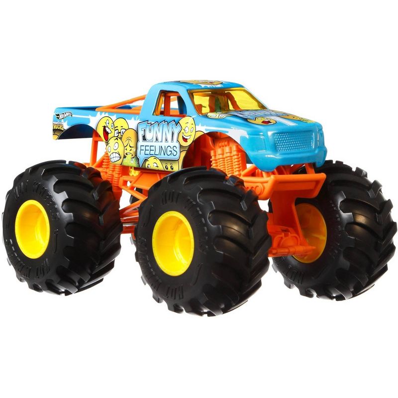 Hot Wheels Monster Trucks Funny Feelings Vehicle
